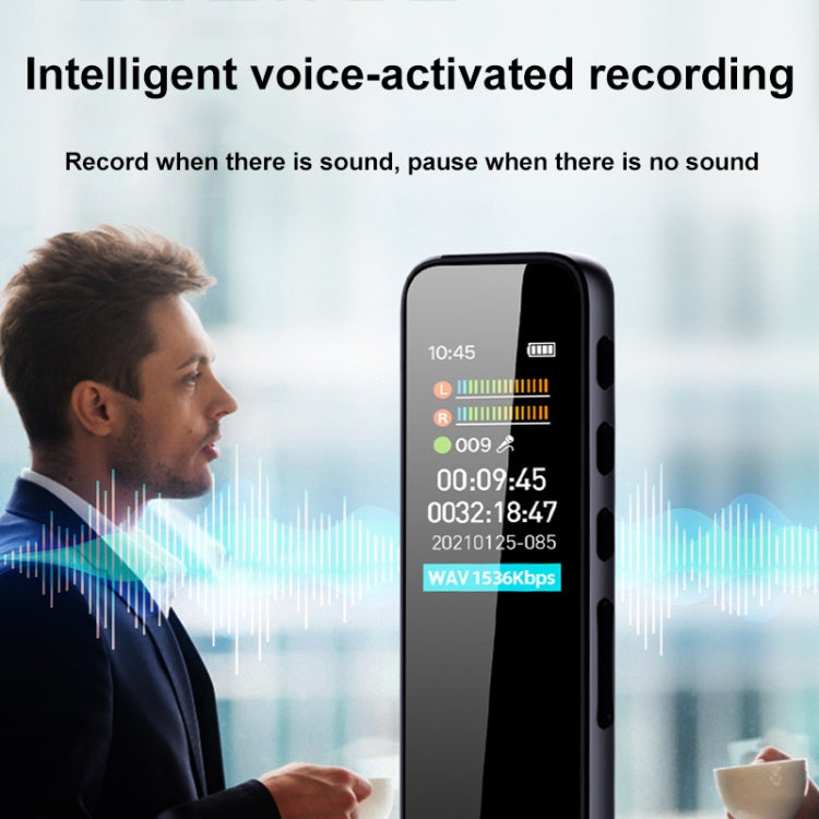 Mrobo RV18 0.96-Inch Color Screen Smart Noise Reduction Recording Pen, Capacity: 4GB