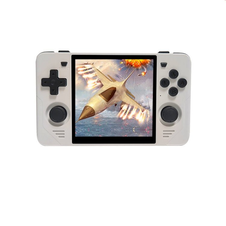 POWKIDDY RGB30  4 Inch IPS Screen Handheld Game Console Built In WIFI＋Bluetooth 16GB+128GB - White