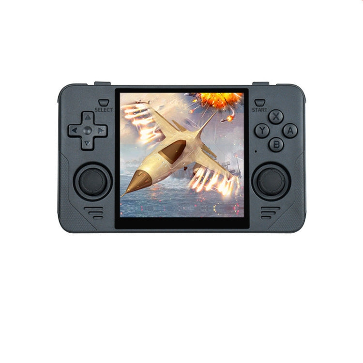 POWKIDDY RGB30  4 Inch IPS Screen Handheld Game Console Built In WIFI＋Bluetooth 16GB+128GB - Black