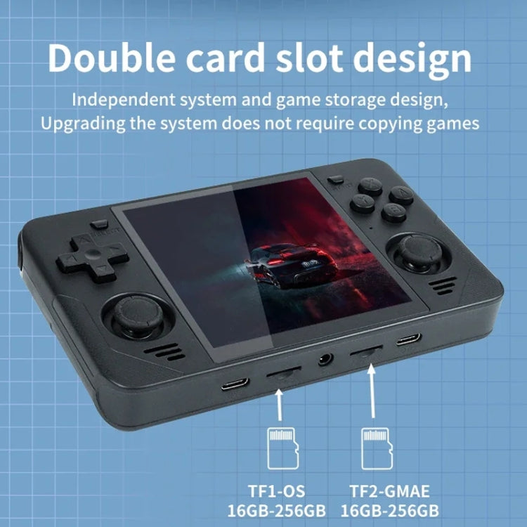 POWKIDDY RGB30  4 Inch IPS Screen Handheld Game Console Built In WIFI＋Bluetooth 16GB+64GB - White