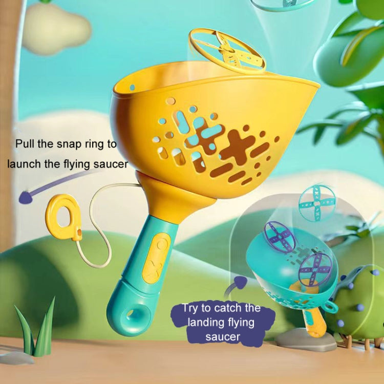 Children Discs Flying Toy Throwing Catapult Disk Dragonfly Outdoor Sports Interactive Toy