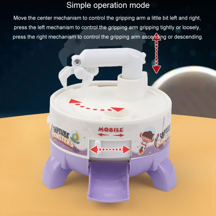 Mini Rocket Catching Ball Machine Grabbing Doll Vending Machine Children Toy Gifts