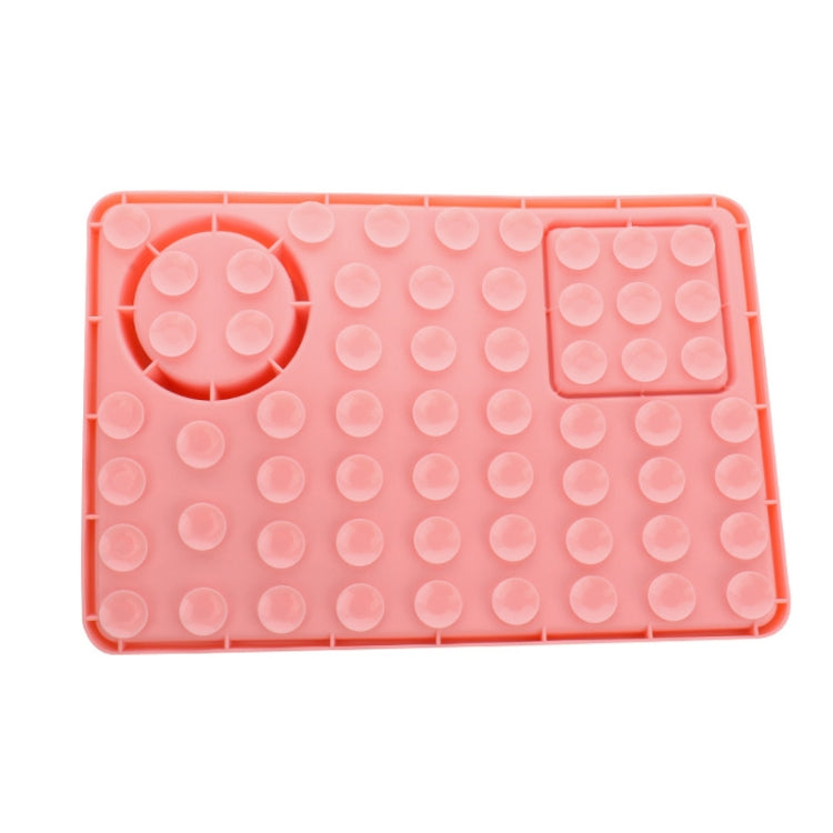Rectangular Silicone Suction Cup Pet Dog Slow Food Pad