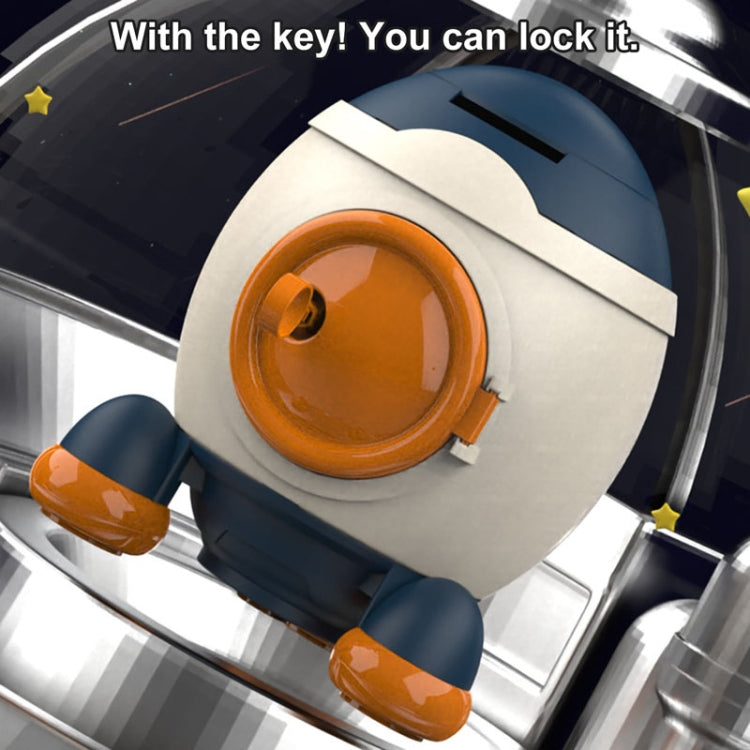 Children Cartoon Rocket Money Bank Savings Bank Ornament Gifts For Boys And Girls