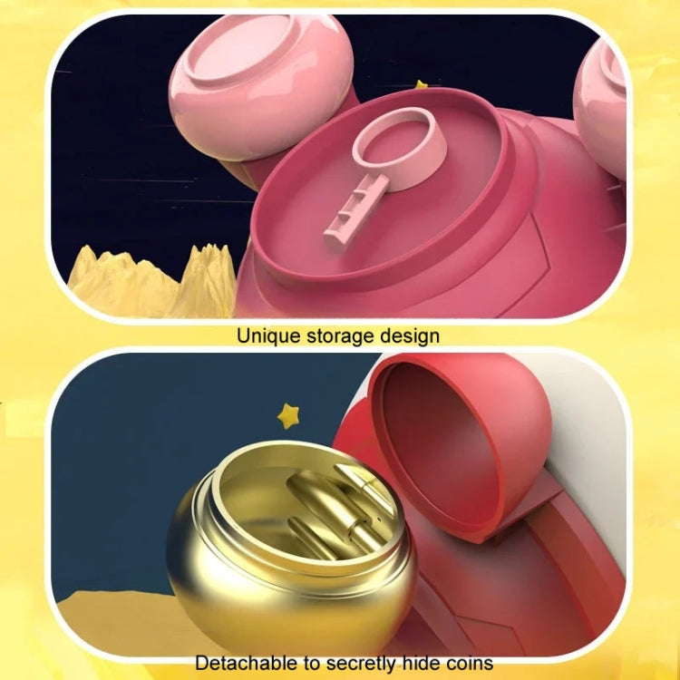 Children Cartoon Rocket Money Bank Savings Bank Ornament Gifts For Boys And Girls