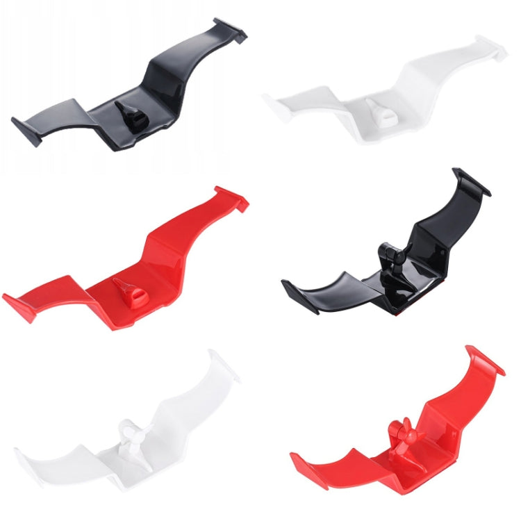 Car Mini Rear Wing Without Punching Decorative Stickers, Color: White Without Wind Leaves