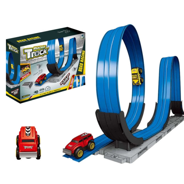 230cm Children Anti-gravity Track Car Assembly Toys DIY Inertia Rebound Magnetic Levitation Racing Car
