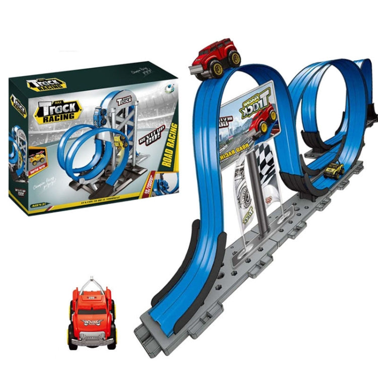 440cm Children Anti-gravity Track Car Assembly Toys DIY Inertia Rebound Magnetic Levitation Racing Car