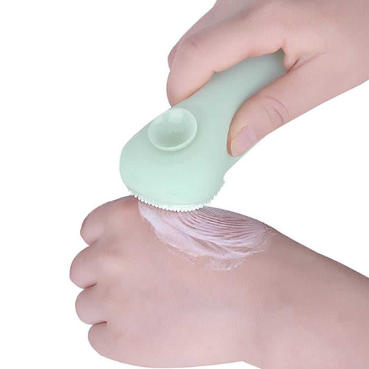 60ml Silicone Suction Cup With Brush Squeezed Bottle Portable Travel Storage Bottle
