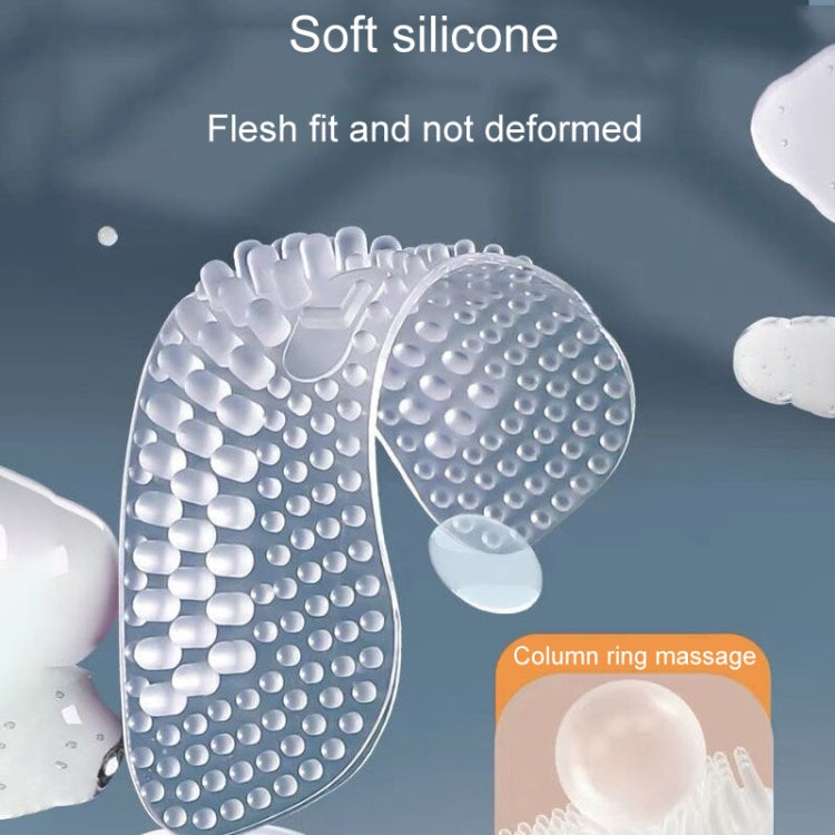 1pair Anti-Friction High Heel Stickers Ladies Shoe Size Adjustment Anti Heel Drop Tool, Model: Thick