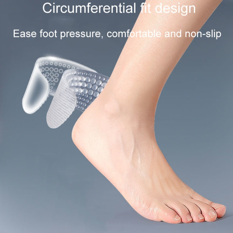 1pair Anti-Friction High Heel Stickers Ladies Shoe Size Adjustment Anti Heel Drop Tool, Model: Extra Thin