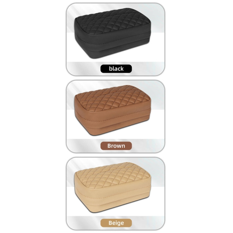 Car Sun Visor Armrest Box Back Hanging Tissue Box