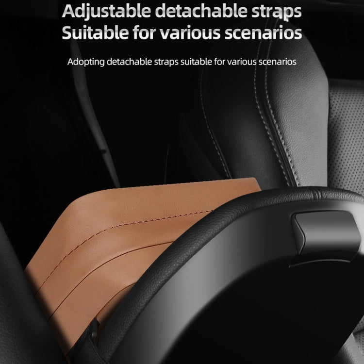 Car Sun Visor Armrest Box Back Hanging Tissue Box