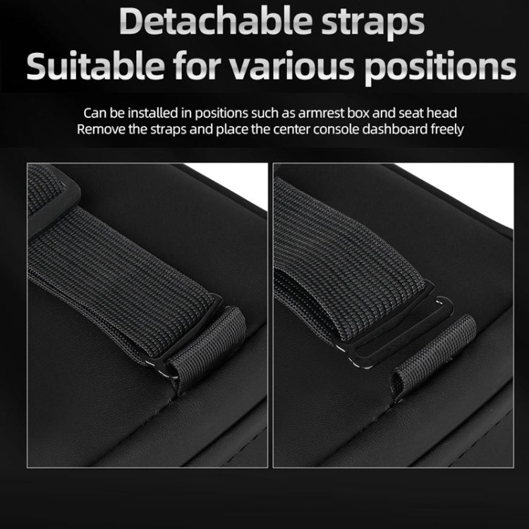 Car Sun Visor Armrest Box Back Hanging Tissue Box