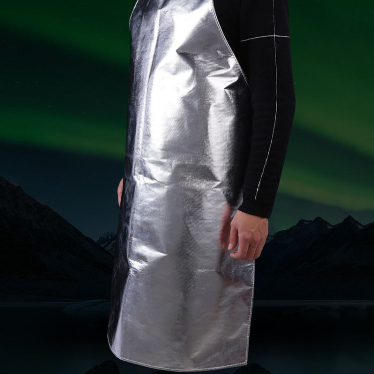 Aluminum Foil Heat Insulation Apron Flame Retardant Chemical Metallurgy Heat Insulation Clothes - Average