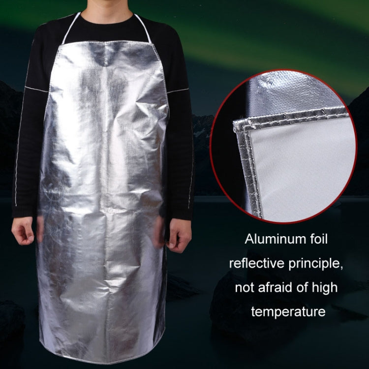 Aluminum Foil Heat Insulation Apron Flame Retardant Chemical Metallurgy Heat Insulation Clothes - Average