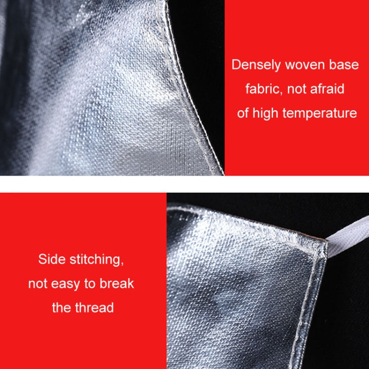 Aluminum Foil Heat Insulation Apron Flame Retardant Chemical Metallurgy Heat Insulation Clothes - Average