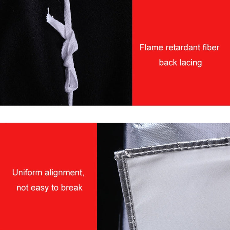 Aluminum Foil Heat Insulation Apron Flame Retardant Chemical Metallurgy Heat Insulation Clothes - Average