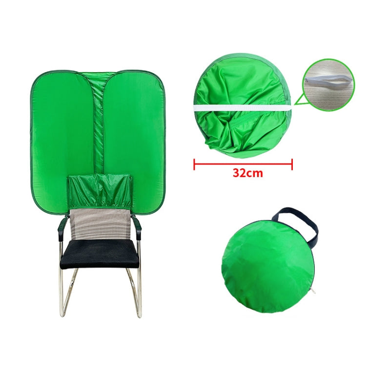 Live E-sports Double-sided Background Cutout Green Screen For Chair - 0.42kg