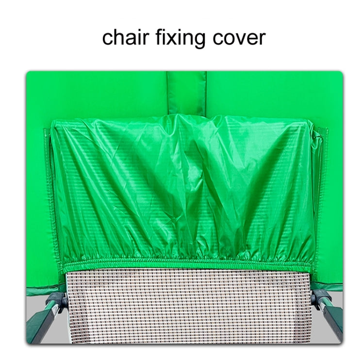 Live E-sports Double-sided Background Cutout Green Screen For Chair - 0.42kg