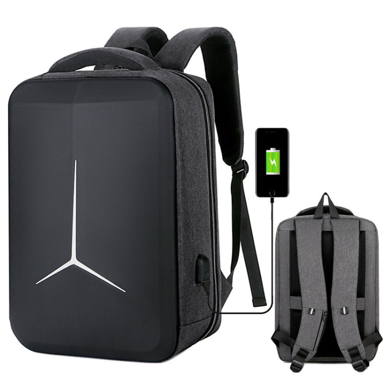 17 inch Multifunctional Waterproof Business Sports Laptop Backpack with USB Port