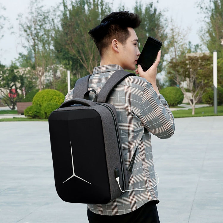 15 inch Multifunctional Waterproof Business Sports Laptop Backpack with USB Port