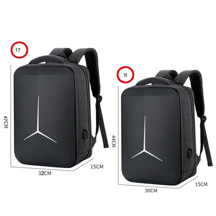 15 inch Multifunctional Waterproof Business Sports Laptop Backpack with USB Port