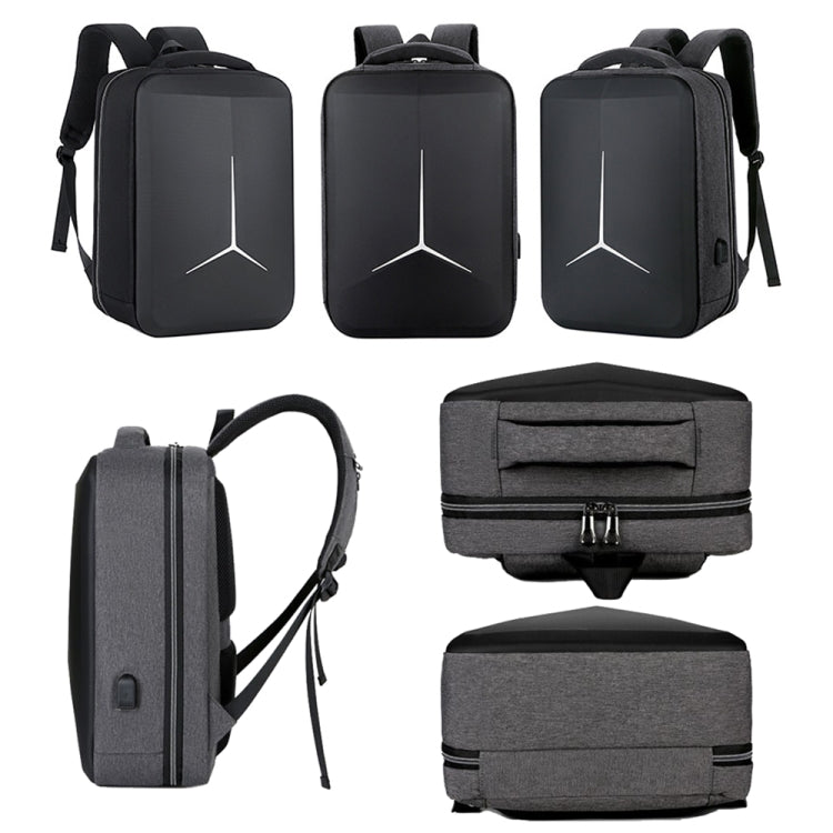 17 inch Multifunctional Waterproof Business Sports Laptop Backpack with USB Port