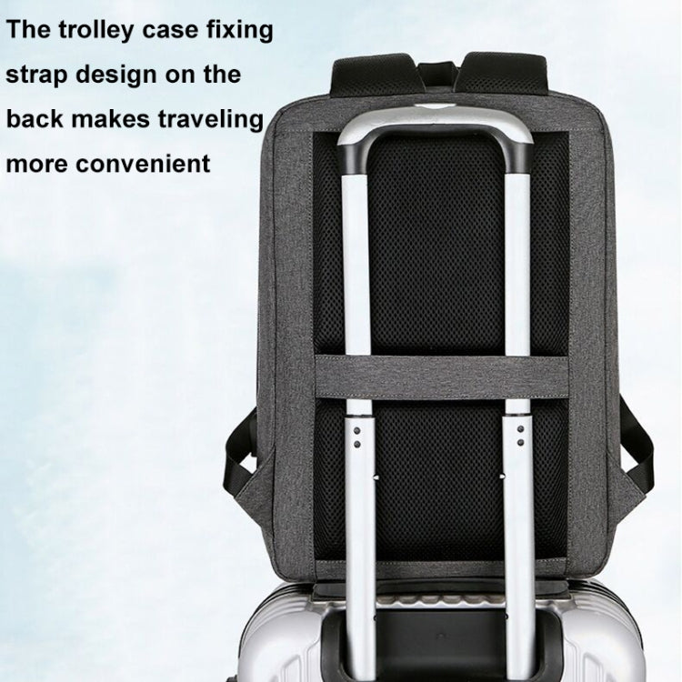 17 inch Multifunctional Waterproof Business Sports Laptop Backpack with USB Port
