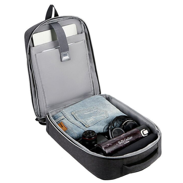 15 inch Large-Capacity Waterproof Business Commuter Laptop Backpack with USB Port