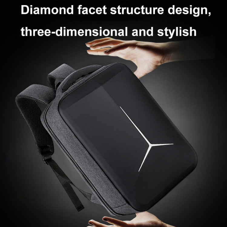 15 inch Large-Capacity Waterproof Business Commuter Laptop Backpack with USB Port