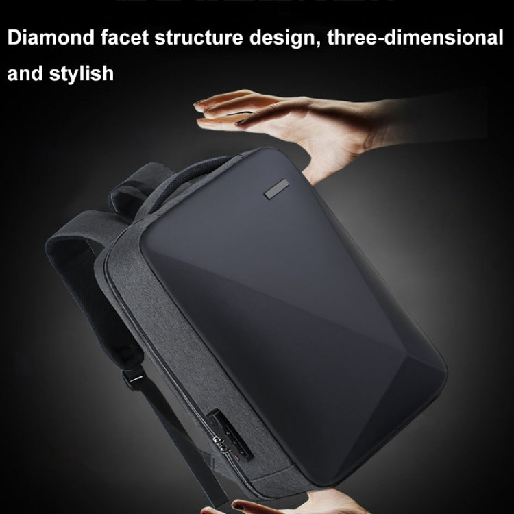 16 inch Large Capacity Password Lock Anti-Theft Laptop Backpack With USB Port