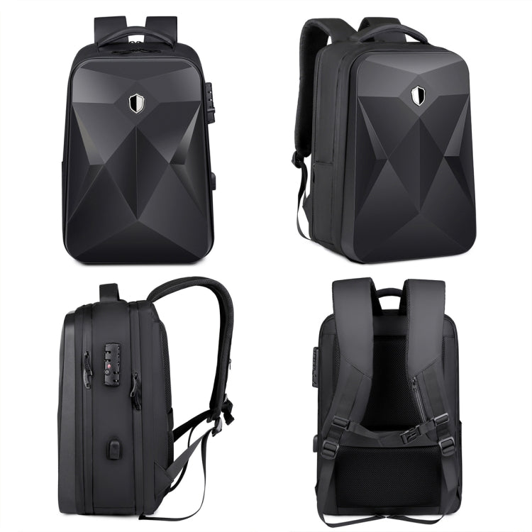 17 inch Password Lock Large Capacity Waterproof Laptop Backpack with USB Port