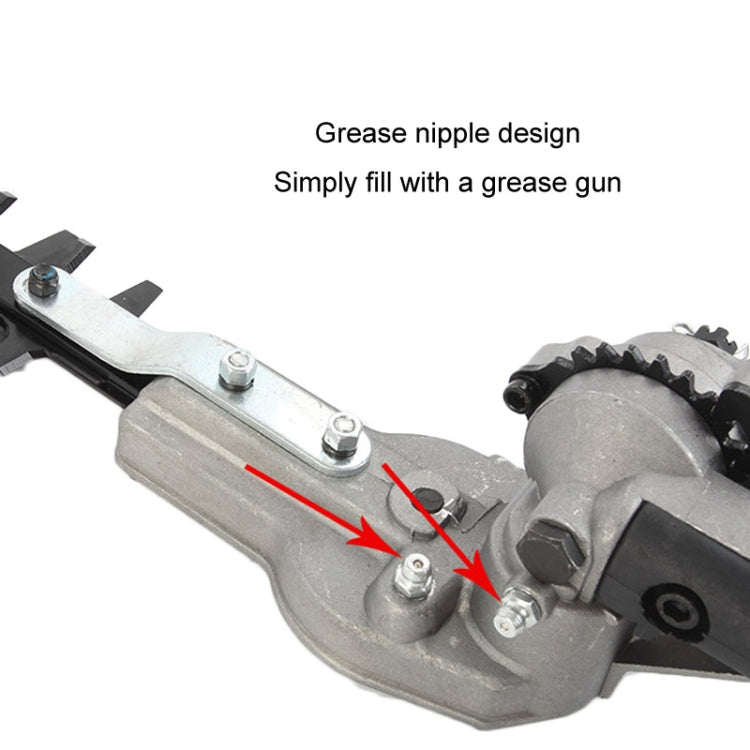 High Branch Shears Hedge Work Trimmer Tall Tree Pruning Tool, Model: 26x7 Teeth Regular