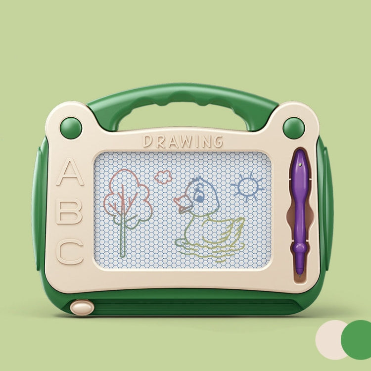 Children Drawing Board Magnetic Writing Board Colorful Baby Doodle Board Toy, Color: Small Green