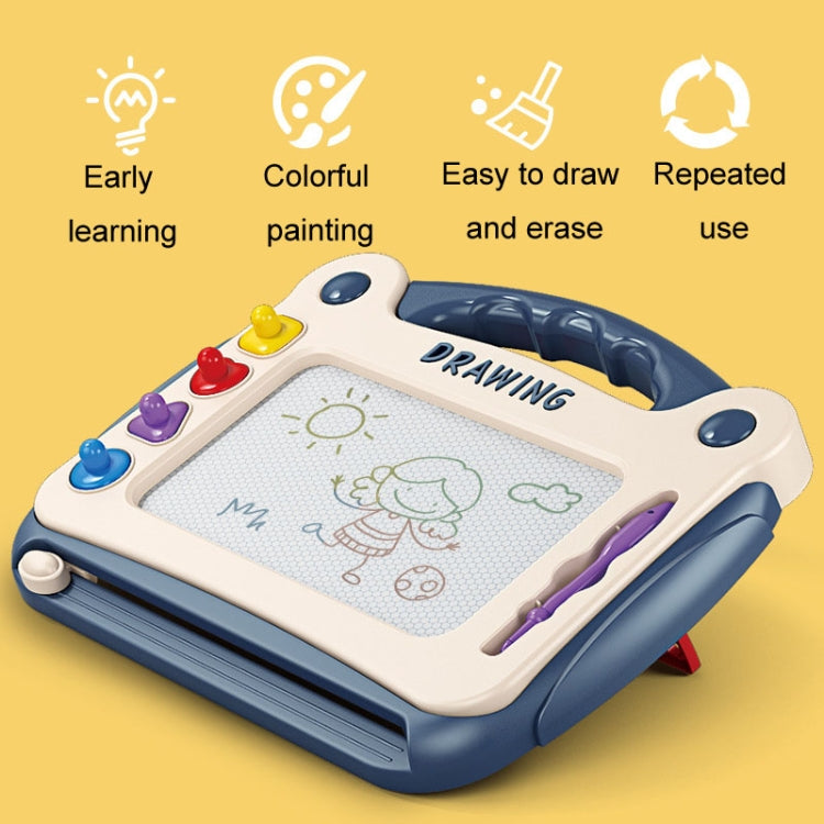 Children Drawing Board Magnetic Writing Board Colorful Baby Doodle Board Toy, Color: Large Green