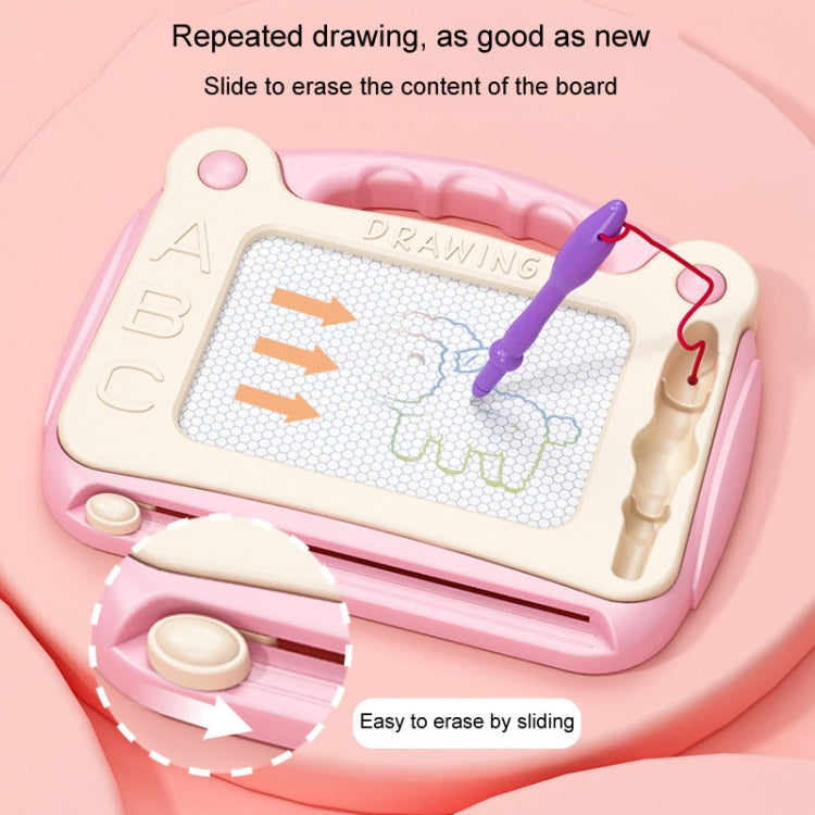 Children Drawing Board Magnetic Writing Board Colorful Baby Doodle Board Toy, Color: Large Green