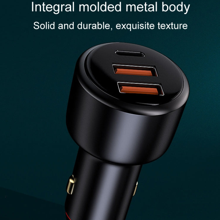 300W Vehicle Mini Fast Charging Charger Car One To Three Cigarette Lighter