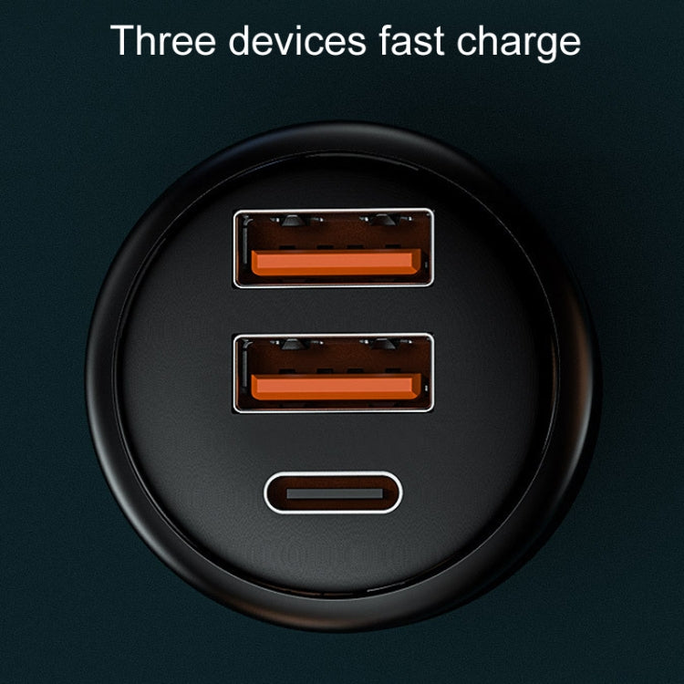 300W Vehicle Mini Fast Charging Charger Car One To Three Cigarette Lighter