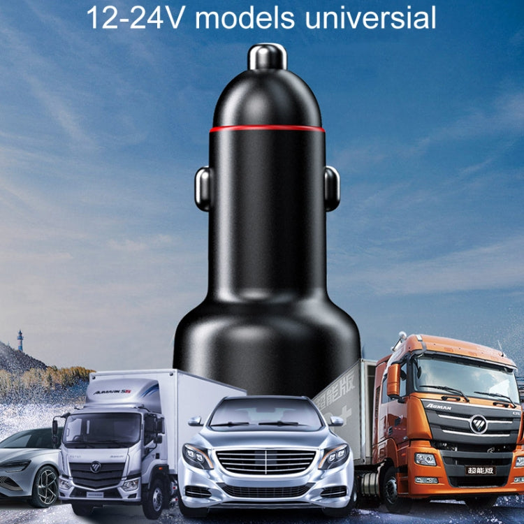 Vehicle Mini Fast Charging Charger Car One To Three Cigarette Lighter, Model: Upgrade Version