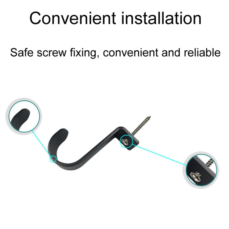 Curtain Roman Rod Top Installation Bracket Curtain Mounting Base Trays Accessories