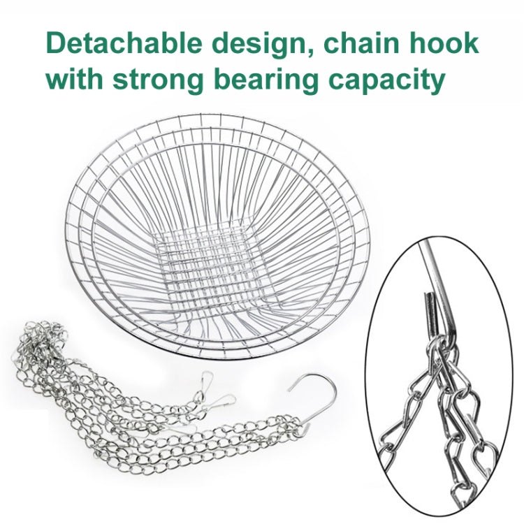 3-tier Hanging Fruit Basket Wrought Iron Fruit Vegetable Storage Organizer