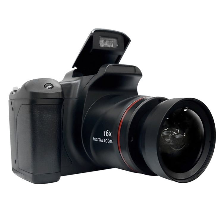 HD-05+ 2.4 Inch 1080P HD Digital Camera 16X Digital Zoom Photo And Video DV - Black