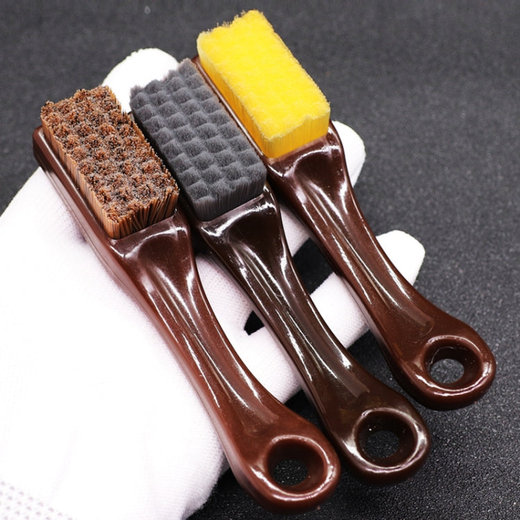 2pcs Amber Handle Walnut Diamond Olive Coloring Tool - Random Color Delivery