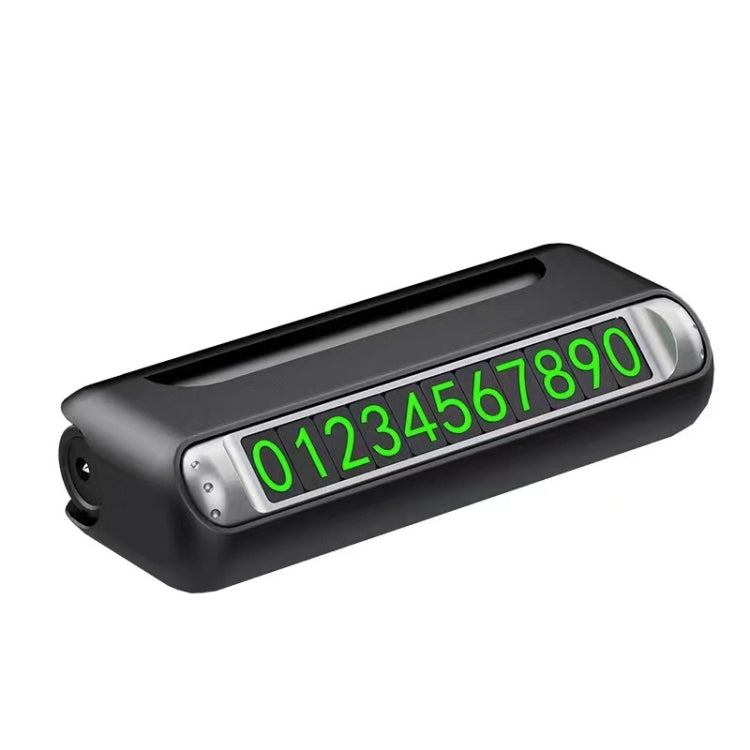 Car Safety Hammer Car Escape Device Temporary Parking Number Plate - 4 In 1