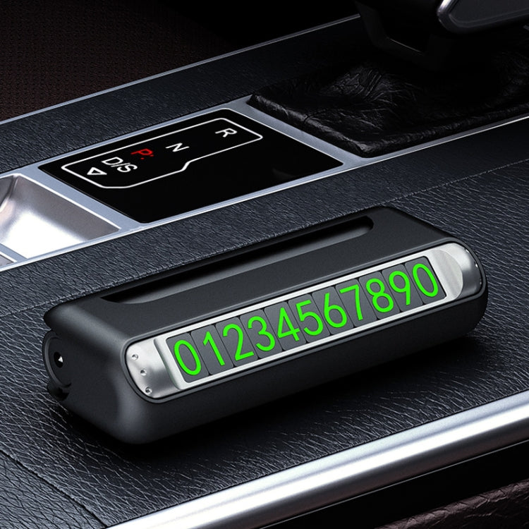 Car Safety Hammer Car Escape Device Temporary Parking Number Plate - 4 In 1