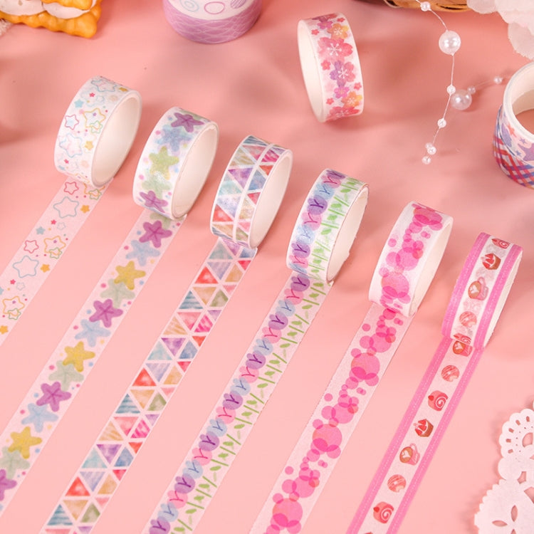 60rolls /Set 1.5cm x 2m Washi Tape Set For Scrapbooking Supplies Art Craft Tape - Magic Dream