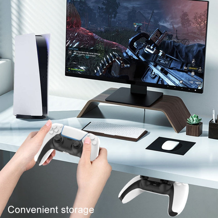 For PS5 / PS4 Joystick Stand Gamepad Hanging Storage Bracket - Black
