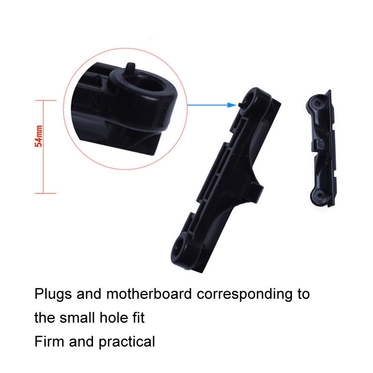 AM4 CPU Radiator Rack Support AMD Computer Motherboard Base - Black