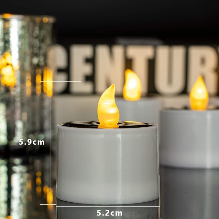 Solar Candle Lights Outdoor Waterproof Yard Light Garden Decoration Ambiance Lamp